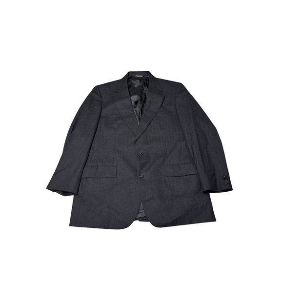 Brooks Brothers Other - Brooks Brothers Makers Brooksease Blazer Mens 41 Reg Charcoal Gray Wool USA Made